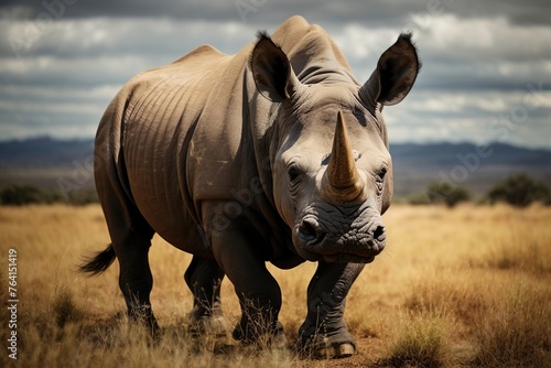 black rhino endangered species © juanpablo