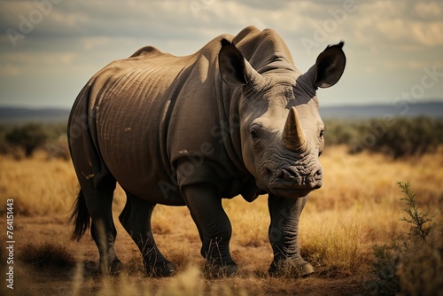 black rhino endangered species © juanpablo