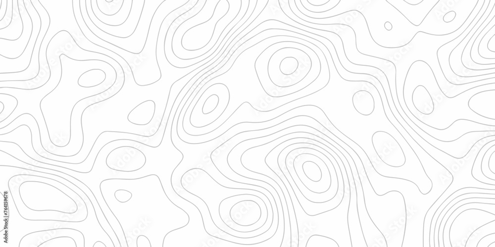 Abstract lines background. Contour maps. Vector illustration, Topo contour map on white background, Topographic contour lines. Seamless pattern with lines Topographic map. Geographic mountain relief.