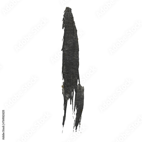 Paint stain on wall