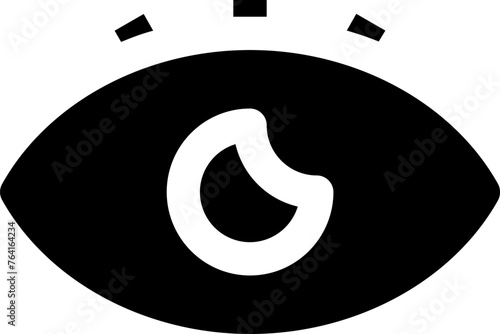eye logo design vector