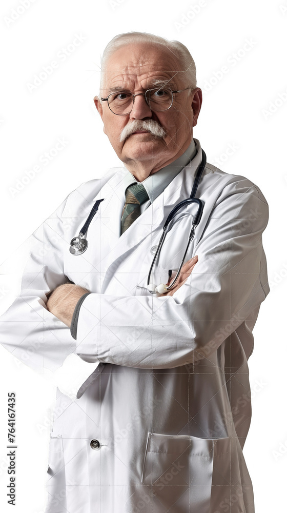 Approachable Doctor Portrait on White Background
Approachable Doctor Portrait on White Background