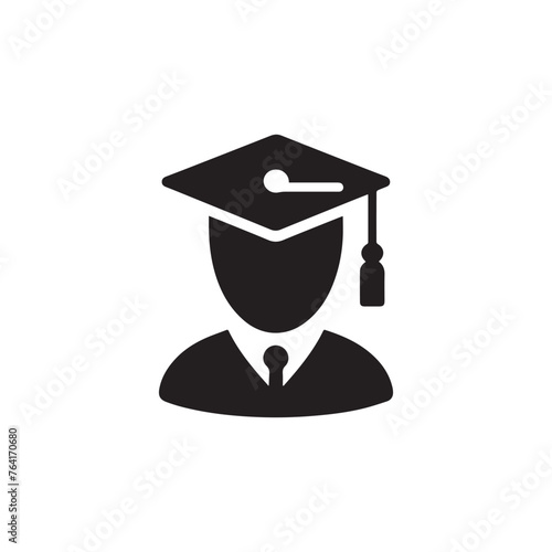 Graduation, graduation cap icon 