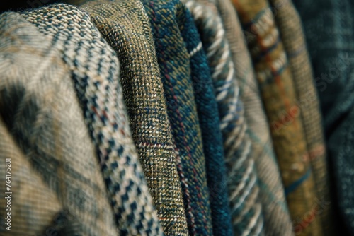 Tweed - Textured and traditional cloth background
