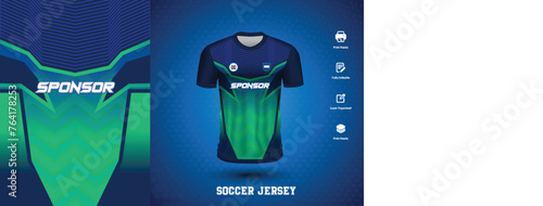 soccer jersey design for sublimation or sports tshirt design for cricket football
