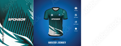 soccer jersey design for sublimation or sports tshirt design for cricket football