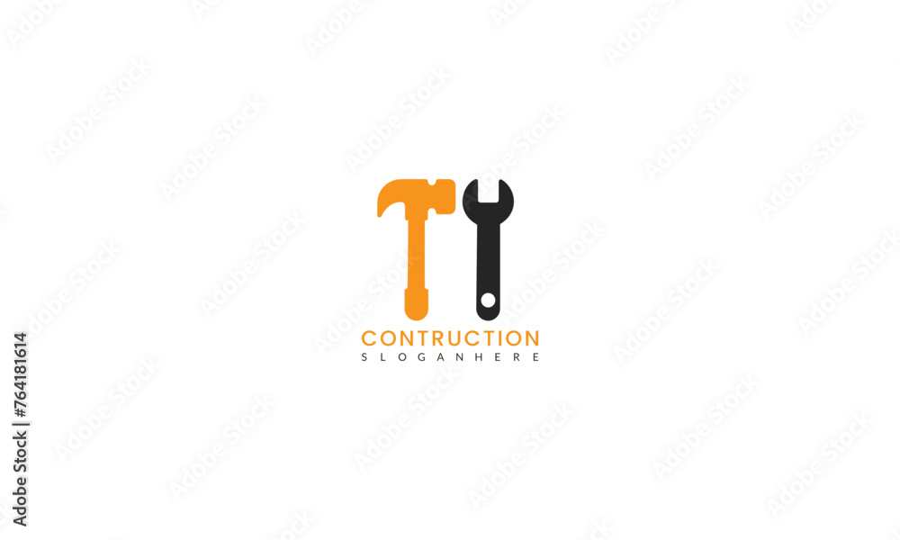Construction logo design template. city or building icon