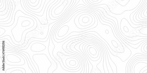 Abstract lines background. Contour maps. Vector illustration, Topo contour map on white background, Topographic contour lines. Seamless pattern with lines Topographic map. Geographic mountain relief. 