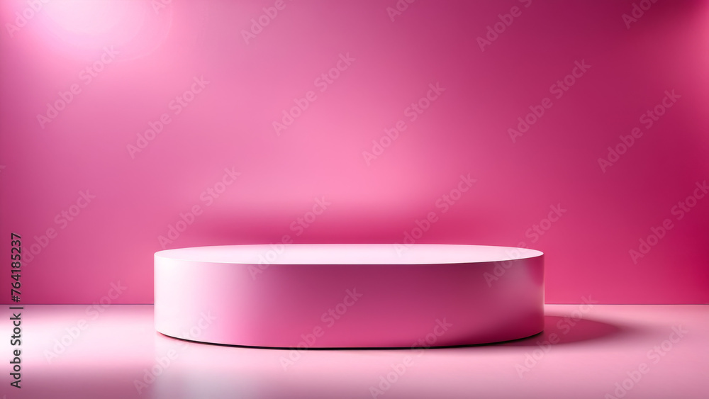 Pink Display Background, Product Display Podium platform, studio stage pedestal light, abstract pink scene, minimal modern interior, ad, podium platform, product presentation space, advertisement Pink Display Background, Product Display Podium platform, studio stage pedestal light, abstract pink scene, minimal modern interior, ad, podium platform, product presentation space, advertisement
