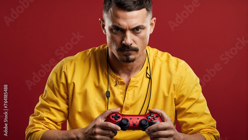 Holding Game controller