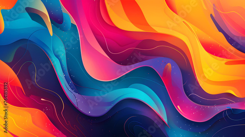 Colourful abstract gradient background