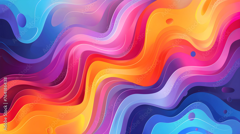 Colourful abstract gradient background