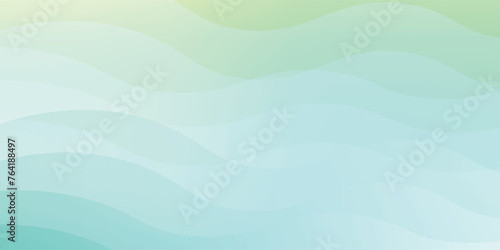 Abstract gradient blue wave background. Modern template design for cover, brochure, web and banner. vector ilustration