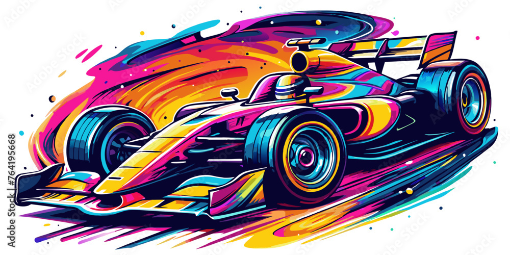 racing car racing