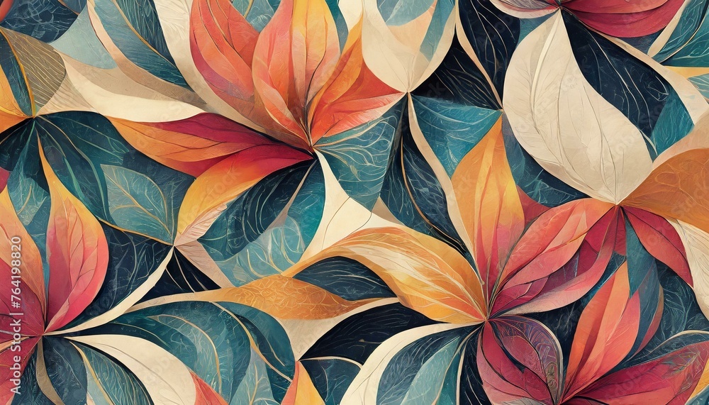 seamless pattern with leaves seamless pattern with leaves