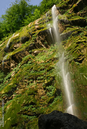 Saklikent Waterfall in Yigilca, Duzce, Turkey.