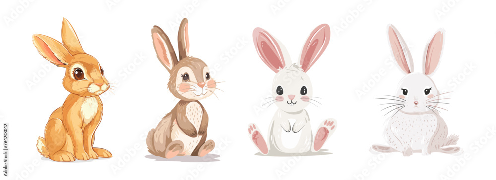 bundle vector rabbit bundle vector rabbit