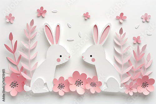 Easter paper decorations 