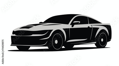 Car icon vector design template sillouette icon flat © Noman