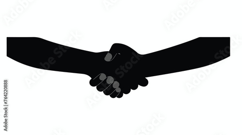 Handshake icon deal icon vector