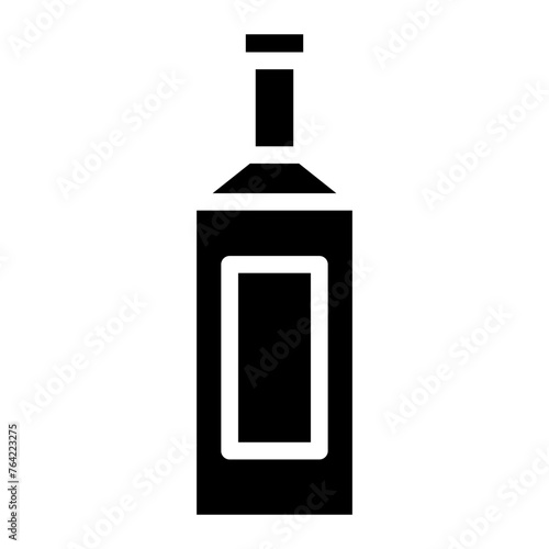 Alcoholic bottle icon