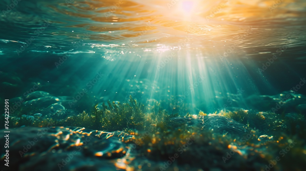 Tranquil Underwater Scene Tranquil Underwater Scene