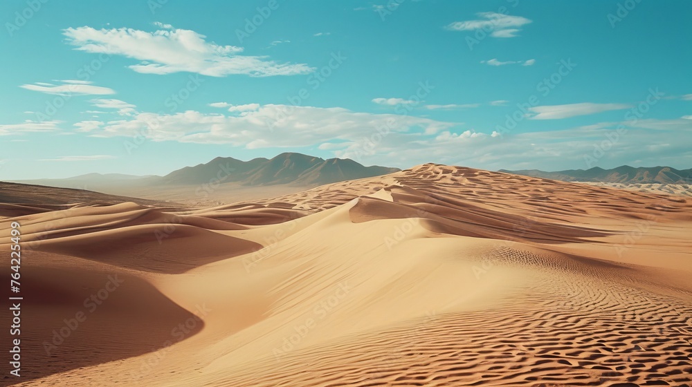 Endless Desert Dunes