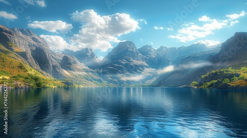 Majestic Mountain Lake