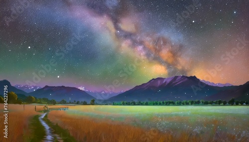 Milky Way Painting