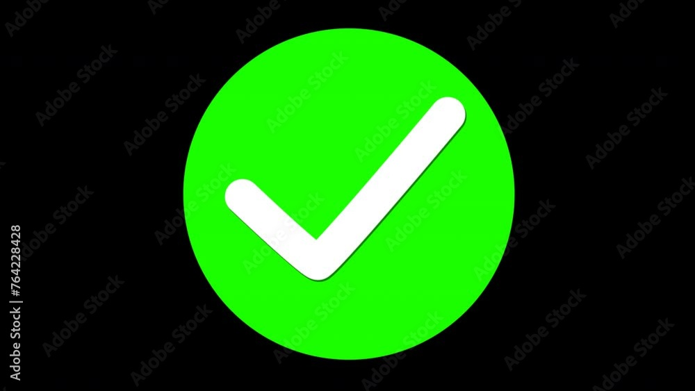 Flat checkbox appearance in round. Sign of verified something, yes and agree element Flat checkbox appearance in round. Sign of verified something, yes and agree element