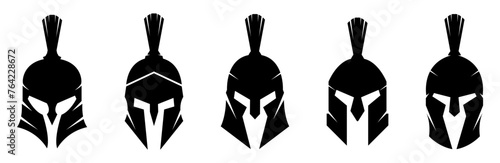 spartan and gladiator helmet