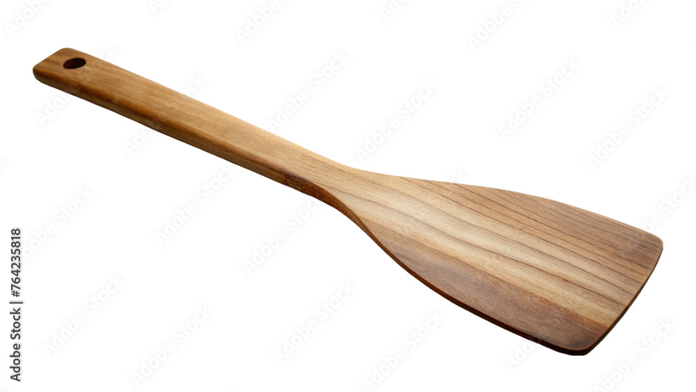 Wooden cooking spatula . isolated on transparent background. Wooden cooking spatula . isolated on transparent background.