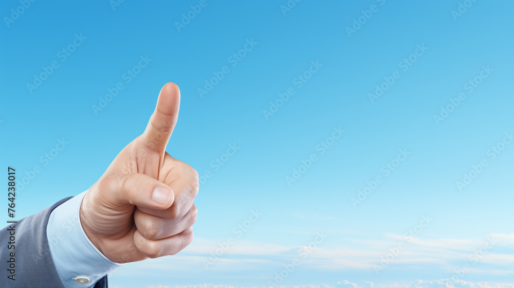 a hand with a finger pointing, in a style of advertisment, ad campaign сreated with Generative Ai a hand with a finger pointing, in a style of advertisment, ad campaign сreated with Generative Ai