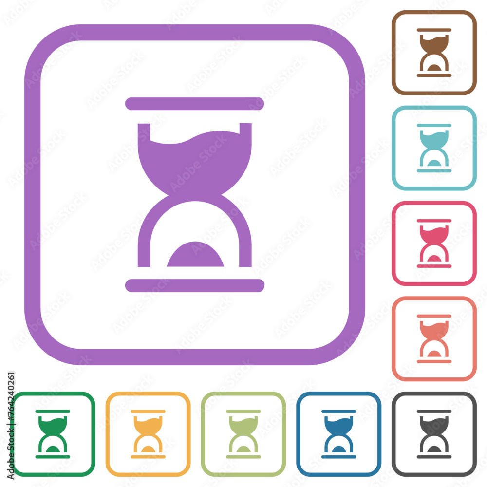 Sandglass alternate simple icons Sandglass alternate simple icons