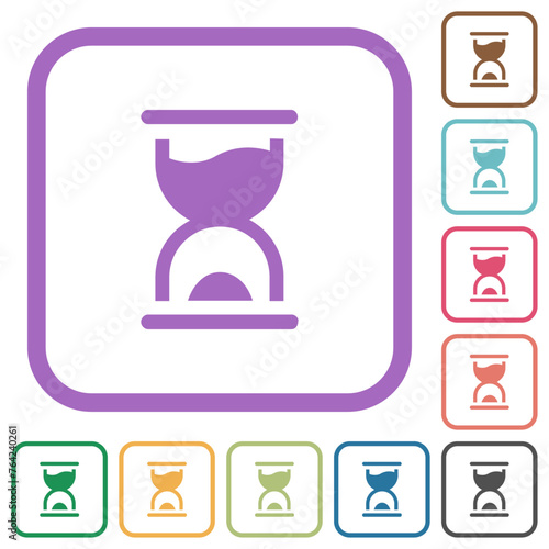 Sandglass alternate simple icons