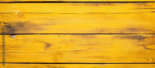 Wallpaper Mural Peeling paint on close-up yellow wooden wall Torontodigital.ca