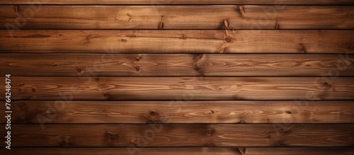 Close-up of a wooden wall with numerous planks