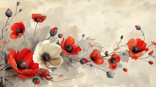 Close Up of Pink Flowers on White Background