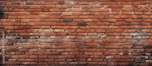Brick wall corner with textured bricks