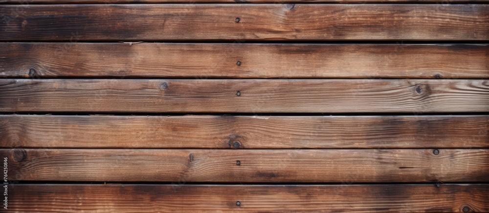 Obraz premium Wooden Planks Close-Up Vintage Wall Background