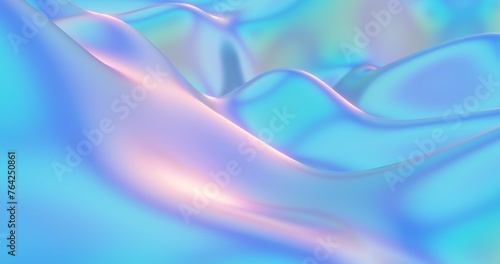 Abstract curved background 3d render