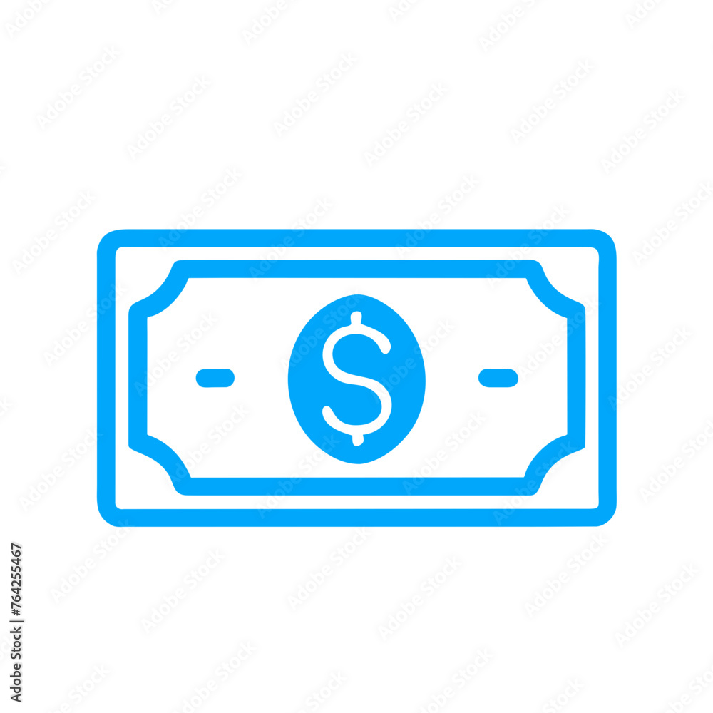 Dollar sign money icon vector symbol illustration on a Transparent Background Dollar sign money icon vector symbol illustration on a Transparent Background