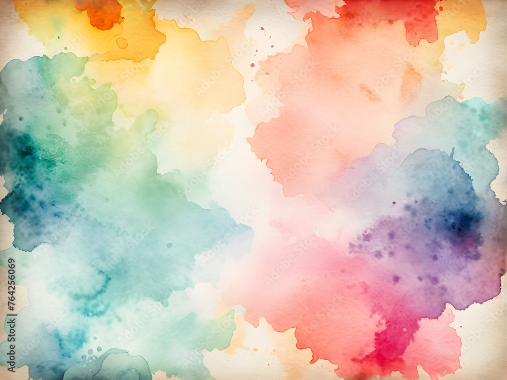 Watercolor Dream: Soft Washes and Mixed Tones. generative AI