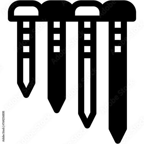 nails, tool, work, rivet, screw Icon
