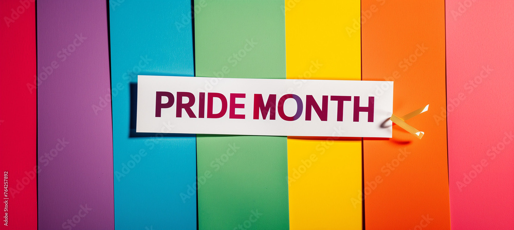 LGBT pride banner for celebration in June and trans pride LGBT pride banner for celebration in June and trans pride