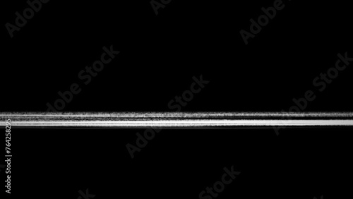 Animation of television interference. Alpha channel on a transparent background.
