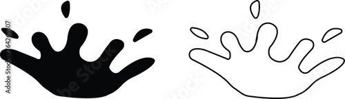 Water drops. Cartoon tears, nature splash elements. Isolated transparent background raindrop or sweat, wet droplets of dew shapes collection aqua vector set of silhouette droplet, drop liquid icons.