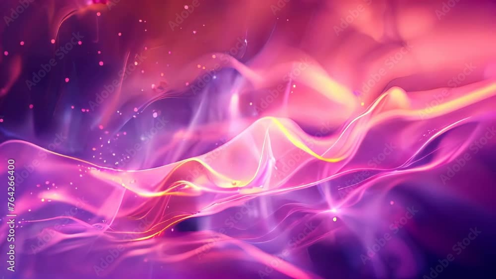 Abstract background with glowing lines and particles. Vector illustration. Eps 10. Abstract background with glowing lines and particles. Vector illustration. Eps 10.