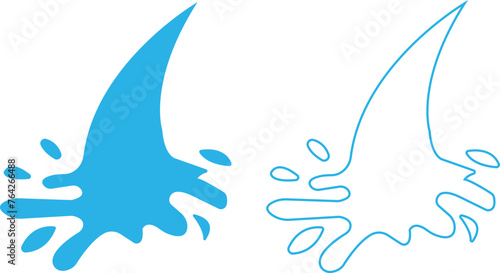 Water drops. Cartoon tears, nature splash elements. Isolated transparent background raindrop or sweat, wet droplets of dew shapes collection aqua vector set of silhouette droplet, drop liquid icons.