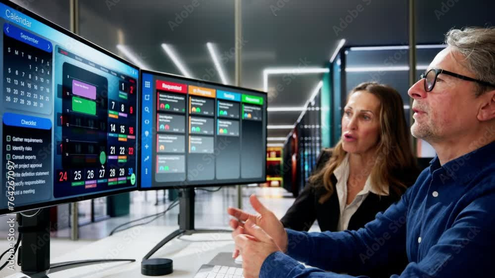 Digital Calendar Schedule Software In Office Digital Calendar Schedule Software In Office